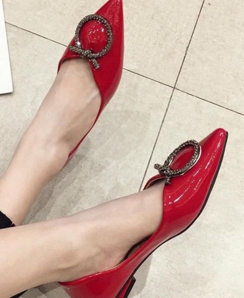 2019 women's shoes in spring and autumn with new style low heel pointed end@2715, Black
2019 women's shoes in spring and autumn with new style low heel pointed end@2715, Black