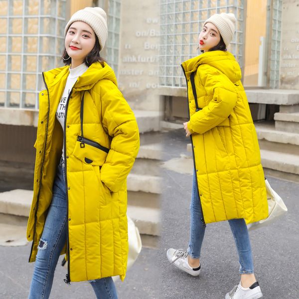 vefadisa drawstring hooded parkas winter solid cotton parkas woman knee length overcoat long sleeve zipper coat zld345, Black
vefadisa drawstring hooded parkas winter solid cotton parkas woman knee length overcoat long sleeve zipper coat zld345, Black