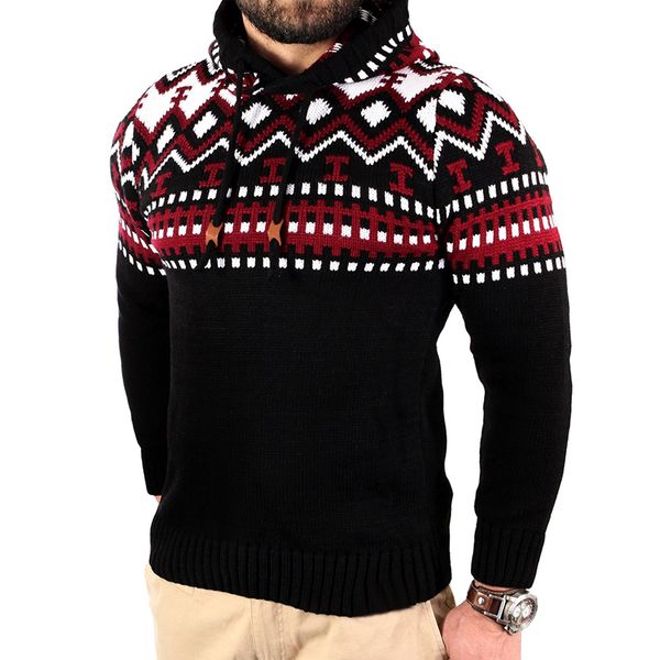 men hooded sweaters 2018 new autumn fashion brand men's casual autumn winter slim fit pullover knitted hooded sweater coat, White;black
men hooded sweaters 2018 new autumn fashion brand men's casual autumn winter slim fit pullover knitted hooded sweater coat, White;black