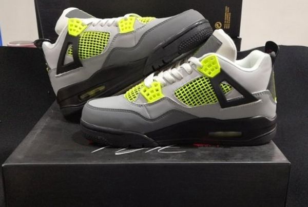 2019 new 4s le neon mens basketball shoes 4s cool grey mens designer sports sneakers trainers des chaussures baskets shoe size 7-13 -04
2019 new 4s le neon mens basketball shoes 4s cool grey mens designer sports sneakers trainers des chaussures baskets shoe size 7-13 -04