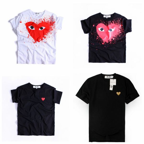 cdg play wholesale mens designers t shirt holiday heart emoji polka dot with upside down heart t-shirt (white, Black;blue
cdg play wholesale mens designers t shirt holiday heart emoji polka dot with upside down heart t-shirt (white, Black;blue