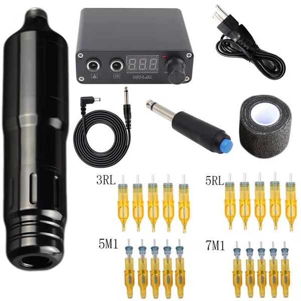 rotary tattoo machine, stylish tattoo kit, lcd display, pedal, pen needles permanent makeup ing
rotary tattoo machine, stylish tattoo kit, lcd display, pedal, pen needles permanent makeup ing