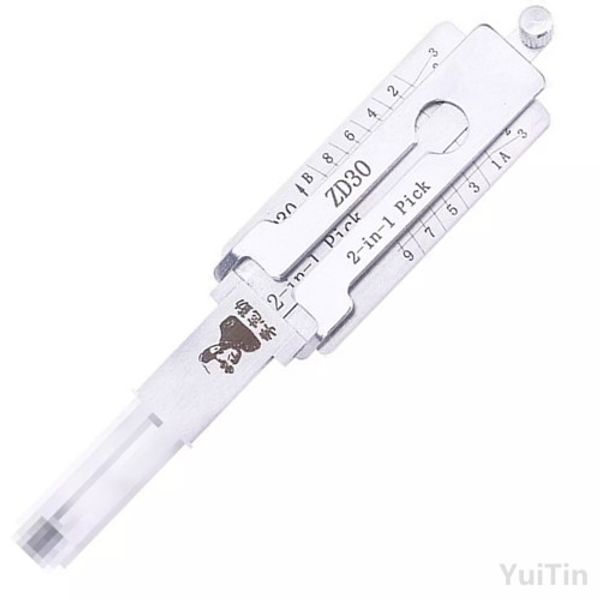 Wholesale price LISHI ZD30 Ducati motorcycle 2 in 1 Auto lock Pick and Decoder locksmith tool
Wholesale price LISHI ZD30 Ducati motorcycle 2 in 1 Auto lock Pick and Decoder locksmith tool