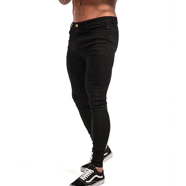mens skinny jeans pants black pure color zipper homme trousers fashion style casual teeangers apparel, Blue
mens skinny jeans pants black pure color zipper homme trousers fashion style casual teeangers apparel, Blue