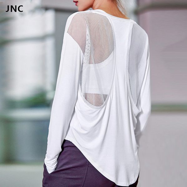mesh back patchwork yoga shirts for women long sleeves gym t- shirts loose u neck fitness sports workout clothes, White;red
mesh back patchwork yoga shirts for women long sleeves gym t- shirts loose u neck fitness sports workout clothes, White;red
