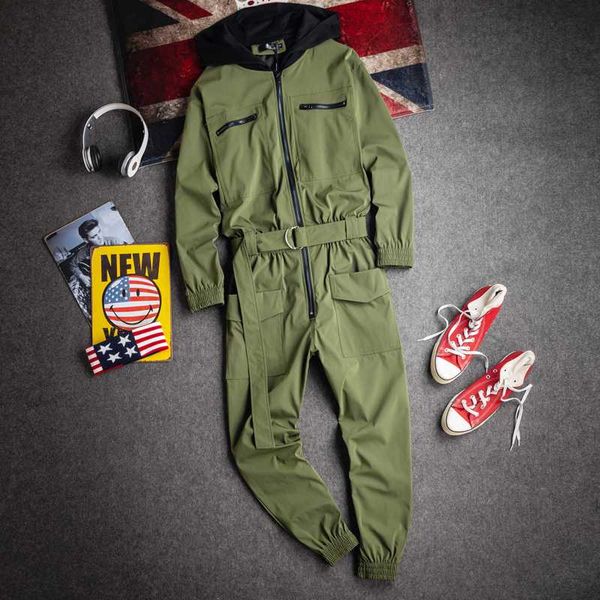 men's pants 2021 spring tooling jumpsuit men vintage fashion streetwear casual cargo male long sleeve overalls, Black
men's pants 2021 spring tooling jumpsuit men vintage fashion streetwear casual cargo male long sleeve overalls, Black