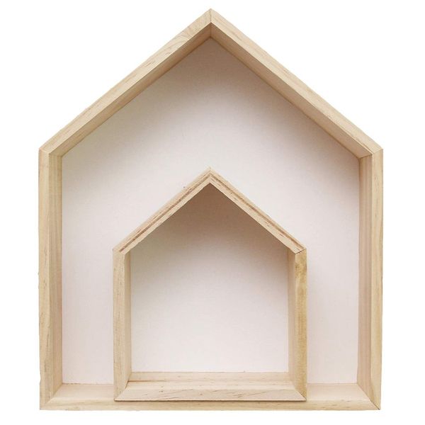 2pcs lovely wooden house-shaped wall storage shelf kid's room decoration
2pcs lovely wooden house-shaped wall storage shelf kid's room decoration