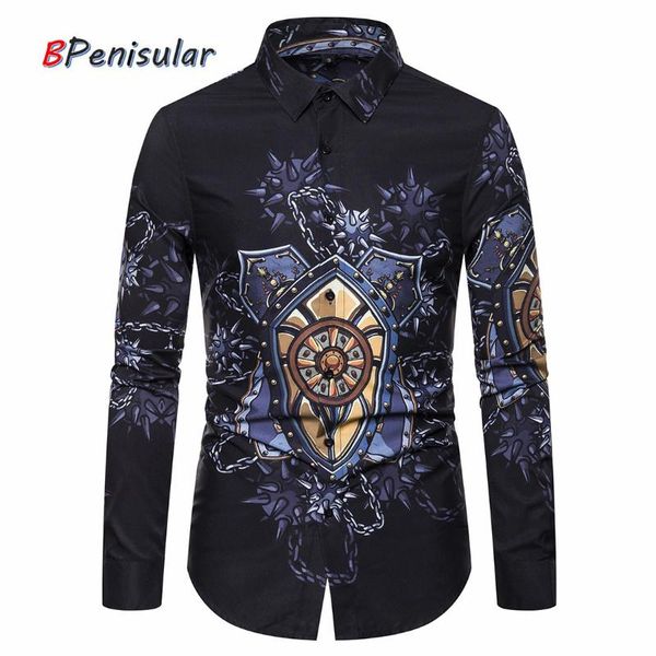 винтажная корейская уличная мужская рубашка slim fit воротник щит графический принт дизайнерские офисные рубашки мужская роскошная рубашка с, White;black
винтажная корейская уличная мужская рубашка slim fit воротник щит графический принт дизайнерские офисные рубашки мужская роскошная рубашка с, White;black