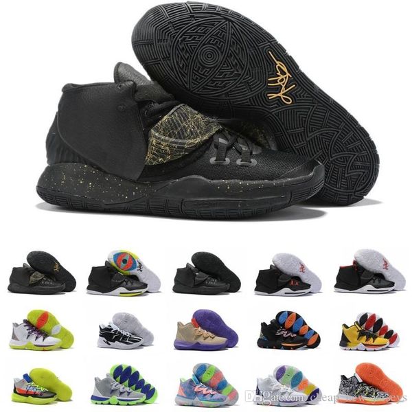 2019 kyrie6 6s triple black gold red mens basketball shoes irving 5 kyrie 6 graffiti sports sneakers size 7-12
2019 kyrie6 6s triple black gold red mens basketball shoes irving 5 kyrie 6 graffiti sports sneakers size 7-12