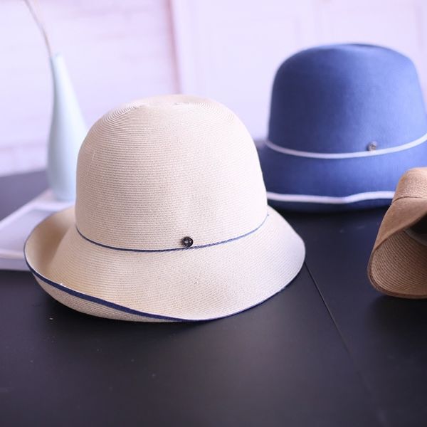 lanno simple and special straw fisherman sunscreen women's summer round fisherman sun hat sunscreen hat, Blue;gray
lanno simple and special straw fisherman sunscreen women's summer round fisherman sun hat sunscreen hat, Blue;gray