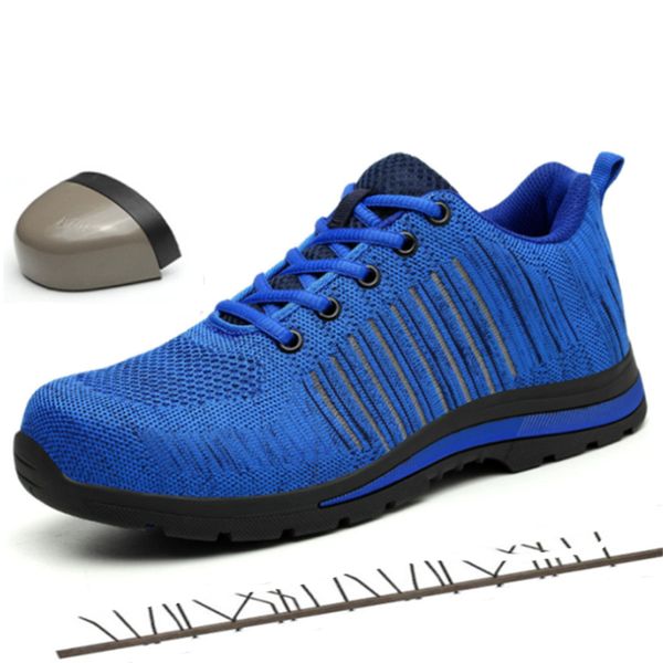 summer indestructible construction work safety shoes men sneakers outdoor protection boots climbing trekking tactical boots, Black
summer indestructible construction work safety shoes men sneakers outdoor protection boots climbing trekking tactical boots, Black