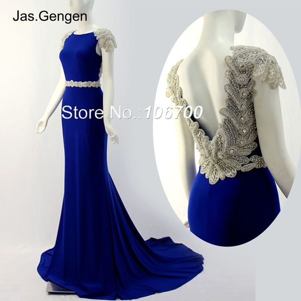 2018 new open back long evening dresses cap sleeve boat neck tulle hand made crystal beading beige black blue red prom gowns 805, White;black
2018 new open back long evening dresses cap sleeve boat neck tulle hand made crystal beading beige black blue red prom gowns 805, White;black