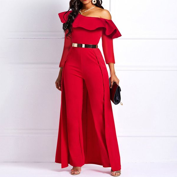 wide leg jumpsuits for women slash neck long sleeve casual elegant femme party swallowtail high waist straight plain jumpsuits, Black;white
wide leg jumpsuits for women slash neck long sleeve casual elegant femme party swallowtail high waist straight plain jumpsuits, Black;white
