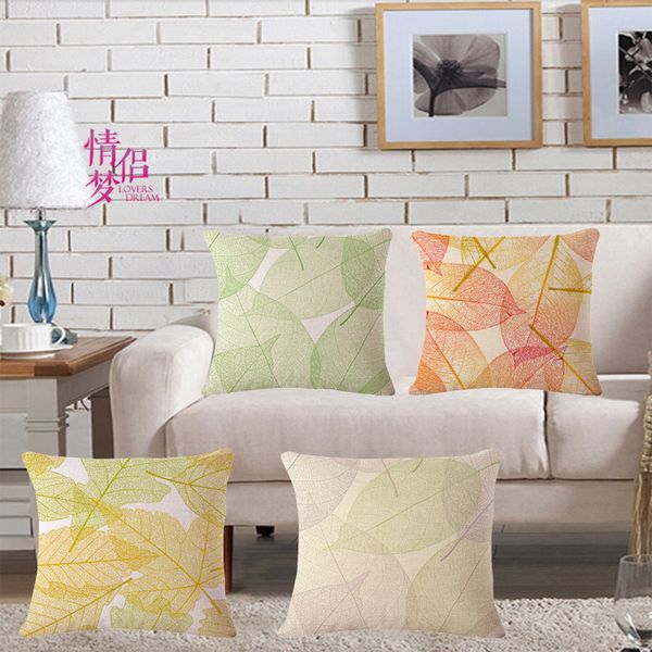 hand leaf cotton flax pillow back cushion cushion backrest loose coat can customized
hand leaf cotton flax pillow back cushion cushion backrest loose coat can customized