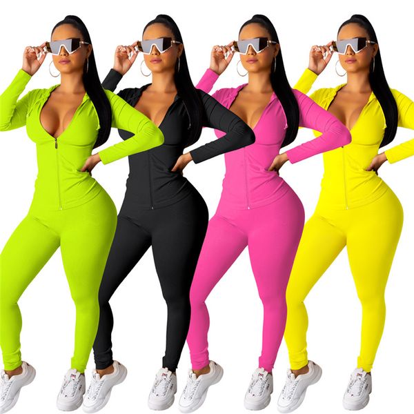 women candy color tracksuit sports two piece set long sleeve hoodies leggings fashion bodycon pants suit fitness outfits plus size 1041, Gray
women candy color tracksuit sports two piece set long sleeve hoodies leggings fashion bodycon pants suit fitness outfits plus size 1041, Gray