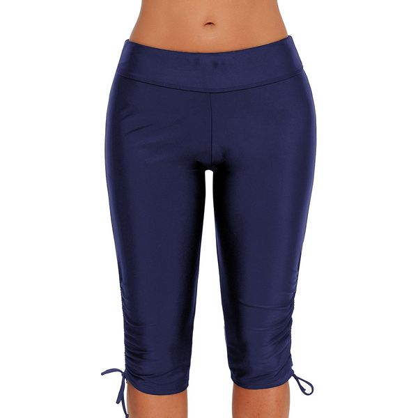 ins new tight-fit half pants swimming trunks womens conservative high-waist boxer yoga pants sports training pants womens sale, Black;white
ins new tight-fit half pants swimming trunks womens conservative high-waist boxer yoga pants sports training pants womens sale, Black;white