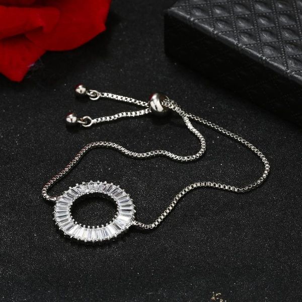 jewelry european and american new jewelry round crystal simple pull bracelet female, Golden;silver
jewelry european and american new jewelry round crystal simple pull bracelet female, Golden;silver