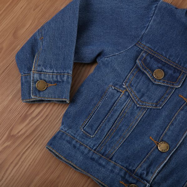 toddler kids girls boys denim jacket casual button jean jacket fashion fall coat clothes for 1-6 years, Blue;gray
toddler kids girls boys denim jacket casual button jean jacket fashion fall coat clothes for 1-6 years, Blue;gray