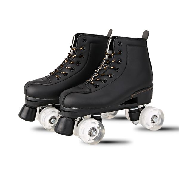 bstfamly double row skates roller skate sneakers two line skating shoes black white 4 pu wheels men women slippers ib109
bstfamly double row skates roller skate sneakers two line skating shoes black white 4 pu wheels men women slippers ib109