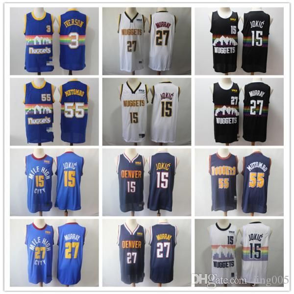 mens denver nuggets 55 dikembe mutombo 3 allen iverson 15 nikola jokic 27 jamal murray basketball jersey, Black;red
mens denver nuggets 55 dikembe mutombo 3 allen iverson 15 nikola jokic 27 jamal murray basketball jersey, Black;red