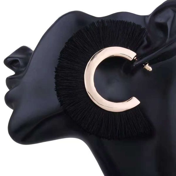 fashion- fringes charm earrings tassel alloy ear drop bohemia fan ear jewelry six colors red black white orange dark navy blue colorful, Golden
fashion- fringes charm earrings tassel alloy ear drop bohemia fan ear jewelry six colors red black white orange dark navy blue colorful, Golden