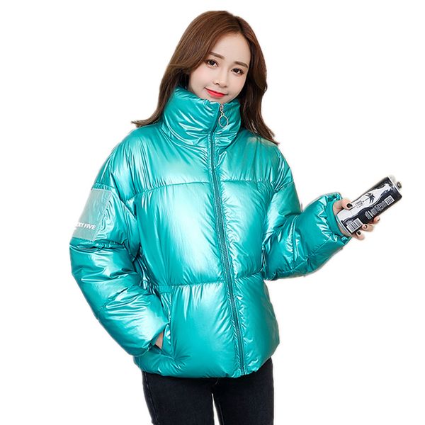 winter new korean bread style down jackets women elegant bright stand collar thick warm padded coat outwear, Black
winter new korean bread style down jackets women elegant bright stand collar thick warm padded coat outwear, Black