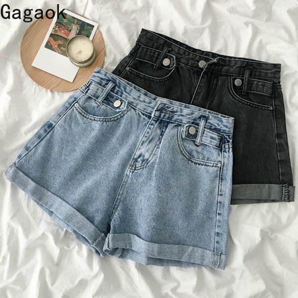 gagaok women & club short 2020 summer new solid button high elastic waist slim wild chic female korean fashion shorts, White;black
gagaok women & club short 2020 summer new solid button high elastic waist slim wild chic female korean fashion shorts, White;black