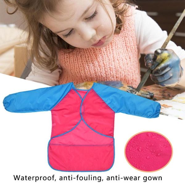 waterproof child kid drawing apron anti dressing kindergarten painting pinafore children painting learning supplies
waterproof child kid drawing apron anti dressing kindergarten painting pinafore children painting learning supplies