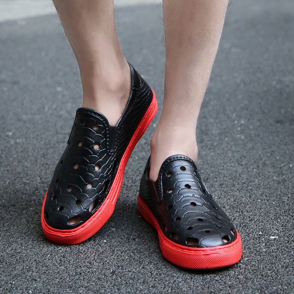 sagace 2019 summer casual couple mixed colors flats with zapatos de hombre light breathable beach hole shoes jul1, Black
sagace 2019 summer casual couple mixed colors flats with zapatos de hombre light breathable beach hole shoes jul1, Black