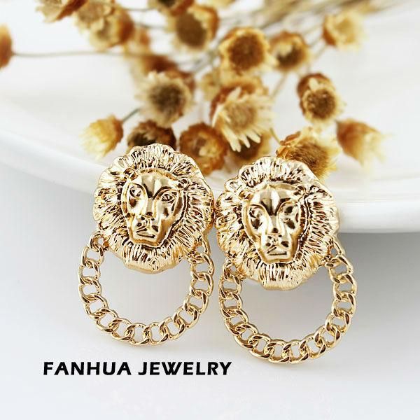 new coming bijoux women novelty items gold filled fashionable alloy small lion head stud earrings for women sterling silver jewelry, Golden;silver
new coming bijoux women novelty items gold filled fashionable alloy small lion head stud earrings for women sterling silver jewelry, Golden;silver