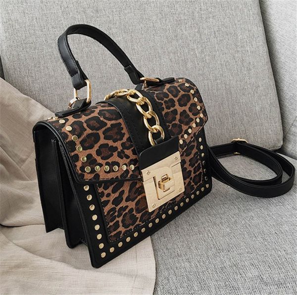 leopard pattern small square new style women fashion printing women shoulder bag versatile messenger bag ph-cfy20052553