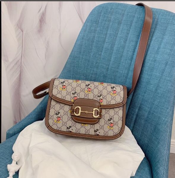 fashionable personality exquisite women's cartoon printed messenger bag ladies fashion luxury exquisite messenger bag backpack shoulder