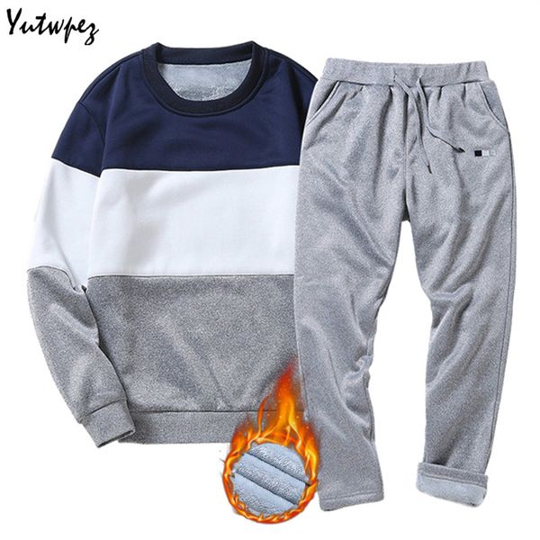 повседневного толстого tracksuit mens set winter двухкусочного inner руно oneck толстовка куртка + штаны спортивный костюм мужчина sweatsuit, Gray
повседневного толстого tracksuit mens set winter двухкусочного inner руно oneck толстовка куртка + штаны спортивный костюм мужчина sweatsuit, Gray