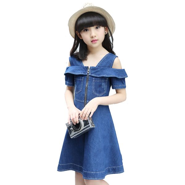 girls denim dresses for children jean clothes 2020 new fashion casual dress blue short sleeve jeans vestidos 4 6 8 10 12 years, Red;yellow
girls denim dresses for children jean clothes 2020 new fashion casual dress blue short sleeve jeans vestidos 4 6 8 10 12 years, Red;yellow