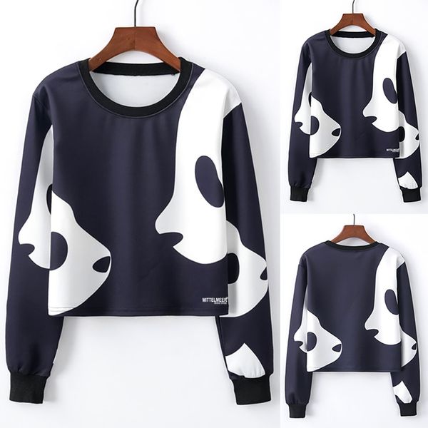 jaycosin hoody women's hoodies fashion casual loose o-neck panda print short pullover women's sweatshirt hoodie 19august20, Black
jaycosin hoody women's hoodies fashion casual loose o-neck panda print short pullover women's sweatshirt hoodie 19august20, Black