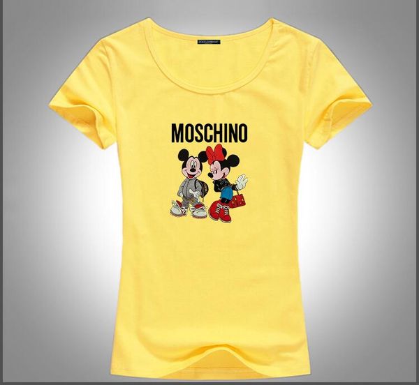 wholesale and retail fashion women's t-shirts cotton high-grade cartoon printing o collar short sleeve ing, White
wholesale and retail fashion women's t-shirts cotton high-grade cartoon printing o collar short sleeve ing, White