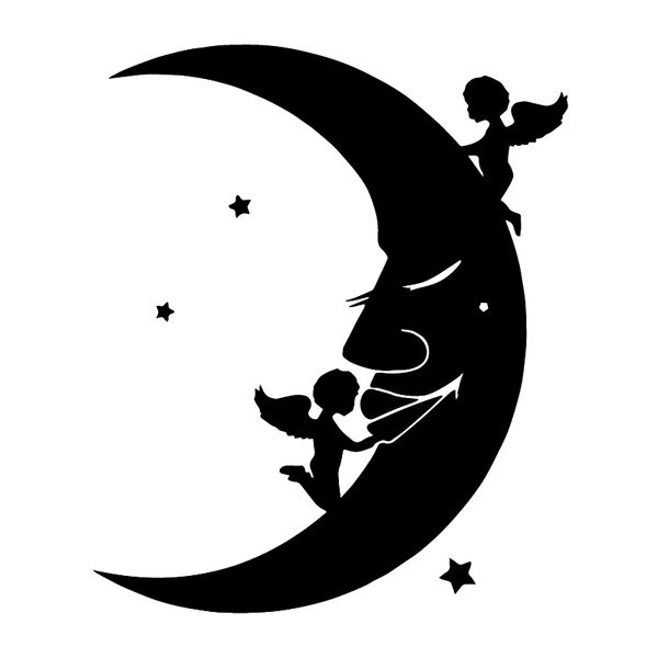 14.5*17.3cm moon stars angels cartoon window bumper vinyl decals car stickers car accessories
14.5*17.3cm moon stars angels cartoon window bumper vinyl decals car stickers car accessories