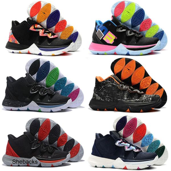 2020 new boys kids trainers kyrie v lucky charms sports shoes sale irving 5 basketball 5s shoes youth girls women sneakers high ankle, Black
2020 new boys kids trainers kyrie v lucky charms sports shoes sale irving 5 basketball 5s shoes youth girls women sneakers high ankle, Black