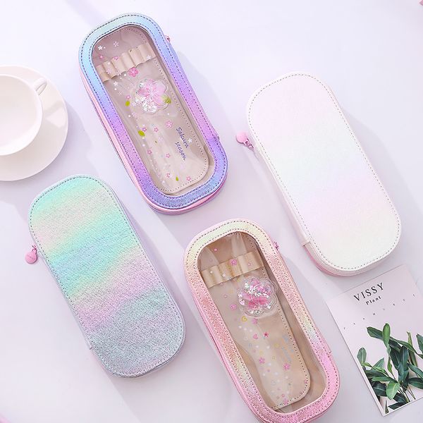 cute transparent big large liquid water pencil case & bags for school kids boy girl kawaii school supplies pencil storage bags
cute transparent big large liquid water pencil case & bags for school kids boy girl kawaii school supplies pencil storage bags