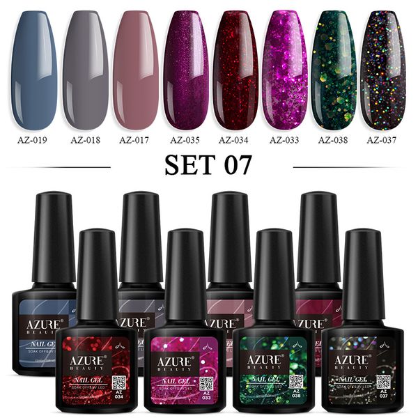 beauty 8pcs/lot gel polish set long lasting glitter color gel nail art manicure kit soak off uv/led varnish 40 colors, Red;pink
beauty 8pcs/lot gel polish set long lasting glitter color gel nail art manicure kit soak off uv/led varnish 40 colors, Red;pink