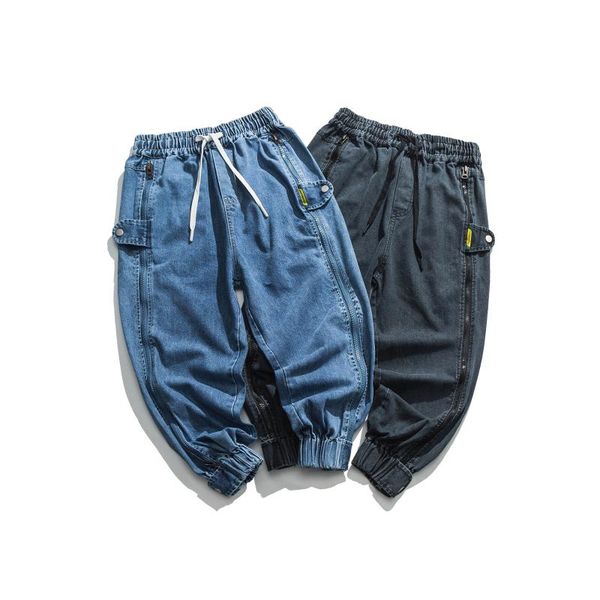 city where the product 2019 autumn spring new style street fashion beam leg jeans men's, Blue
city where the product 2019 autumn spring new style street fashion beam leg jeans men's, Blue