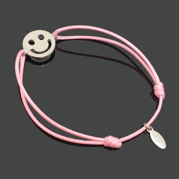 stainless steel smile face charm string bracelet adjustable cord pendant good luck bracelet for women girls, Golden;silver
stainless steel smile face charm string bracelet adjustable cord pendant good luck bracelet for women girls, Golden;silver