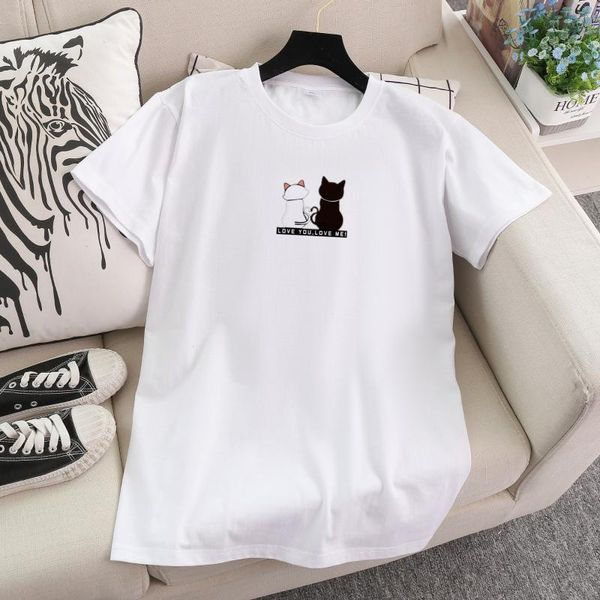 2020 fashion 100 cotton t shirt tshirt women cats couple print t-shirt woman summer casual kawaii white tee shirt mujer 90s
2020 fashion 100 cotton t shirt tshirt women cats couple print t-shirt woman summer casual kawaii white tee shirt mujer 90s