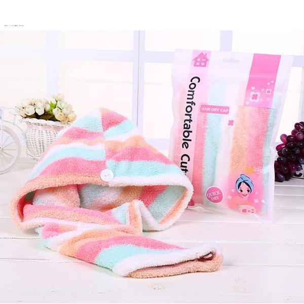 rainbow thick dry hair cap 1pcs women water-absorbent shower dry cap for hair-wrapped colorful rainbow stripes hair drying tower towel
rainbow thick dry hair cap 1pcs women water-absorbent shower dry cap for hair-wrapped colorful rainbow stripes hair drying tower towel