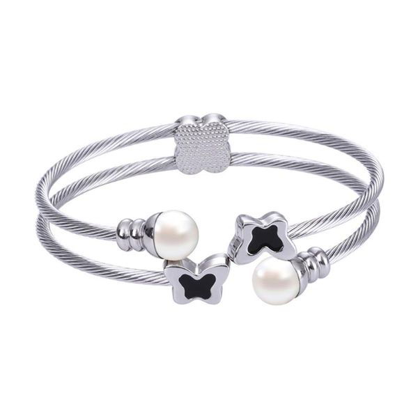 a182 stainless steel bracelet female bangle temperament jewelry ladies gift antique design women bangle elegant charms, Black
a182 stainless steel bracelet female bangle temperament jewelry ladies gift antique design women bangle elegant charms, Black