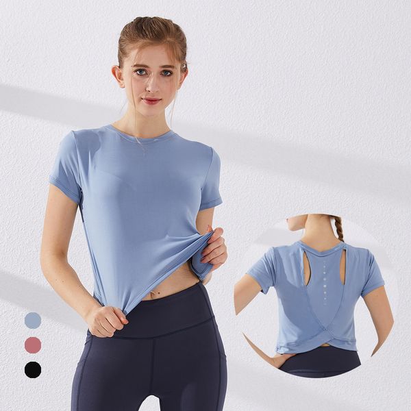 breathable beautiful back hollow net red slim yoga suit short-sleeved round neck t-shirt female quick-drying sports running ladies fitness c, White;red
breathable beautiful back hollow net red slim yoga suit short-sleeved round neck t-shirt female quick-drying sports running ladies fitness c, White;red