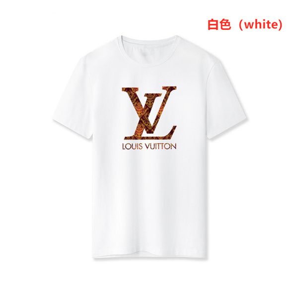 100% cotton print short sleeve tee summer style tshirts men luxury designer brand 1f lv, White
100% cotton print short sleeve tee summer style tshirts men luxury designer brand 1f lv, White