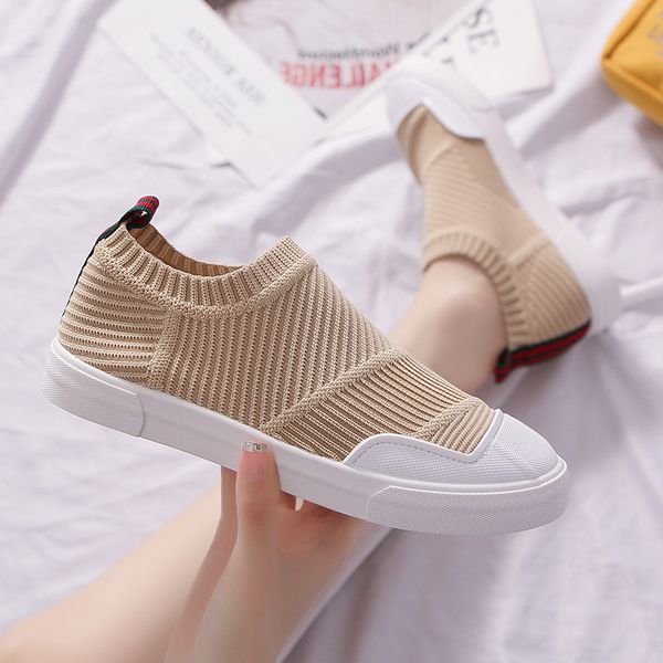 yeeloca plus size breathable air mesh sneakers women 2019 spring summer slip on platform knitting flats soft walking shoes woman, Black
yeeloca plus size breathable air mesh sneakers women 2019 spring summer slip on platform knitting flats soft walking shoes woman, Black