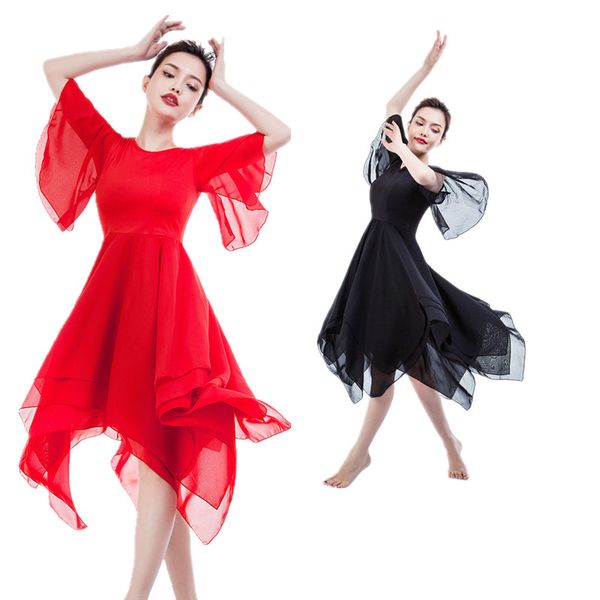 ballet tutu contemporary dance costumes white sleeveless long ballet dress for girls women classical youth dance dress, Black;red
ballet tutu contemporary dance costumes white sleeveless long ballet dress for girls women classical youth dance dress, Black;red