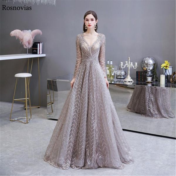 long sleeves prom dresses 2020 v neck appliques sweep train a line elegant evening party dresses formal gowns vestidos de fiesta, White;black
long sleeves prom dresses 2020 v neck appliques sweep train a line elegant evening party dresses formal gowns vestidos de fiesta, White;black